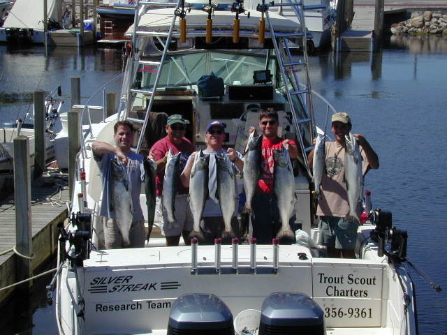 charter fish alpena rogers city presque isle for salmon tournament